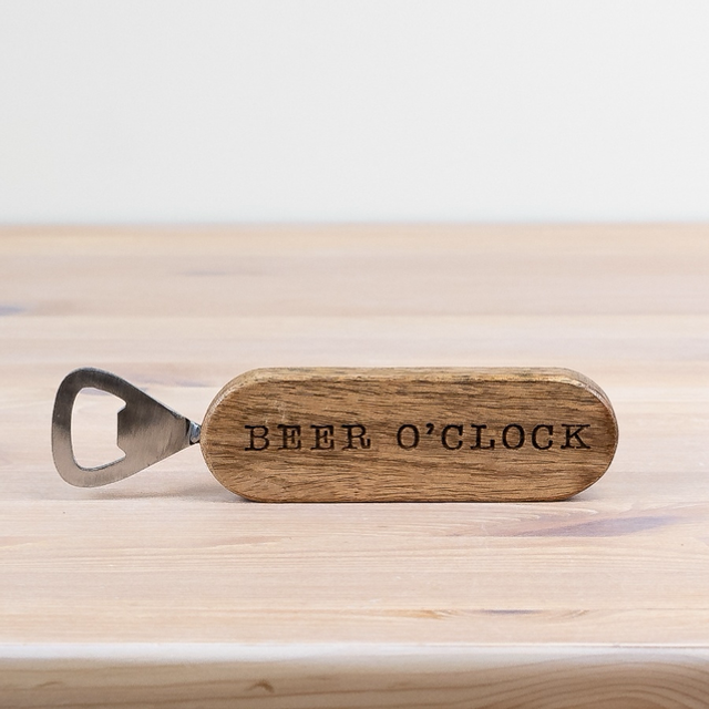 Beer O Clock Bottle Opener