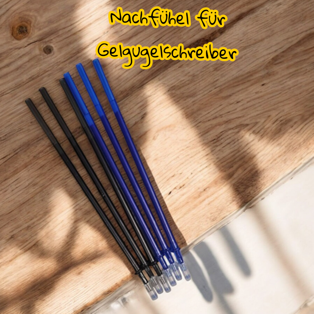Sternzeichen-Kugelschreiber Nachfüller 6 für 3