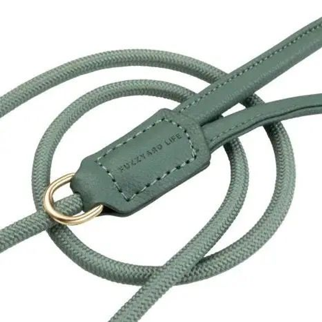 Fuzzyard Myrtle Green Rope Lead 