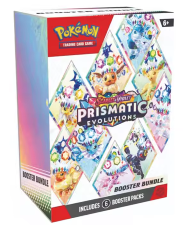 Caja no Original de Cartas Pokemon Prismatic evolution Ideal para niños