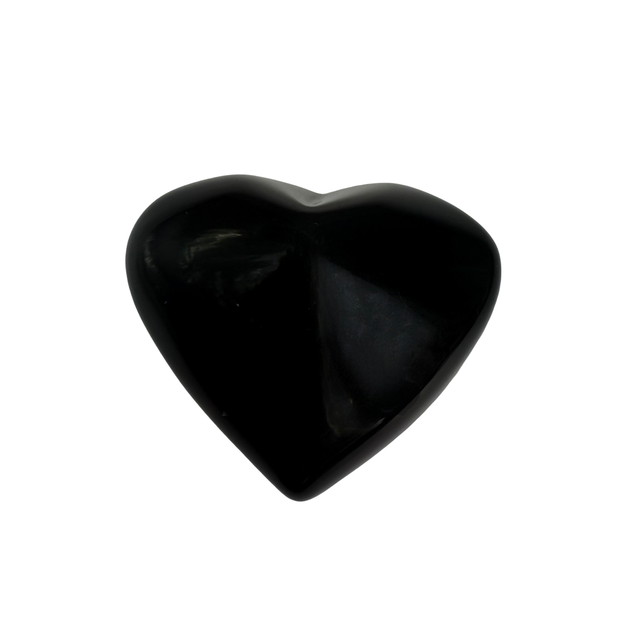 Pierre Roulée ~ Coeur Obsidienne Oeil Céleste