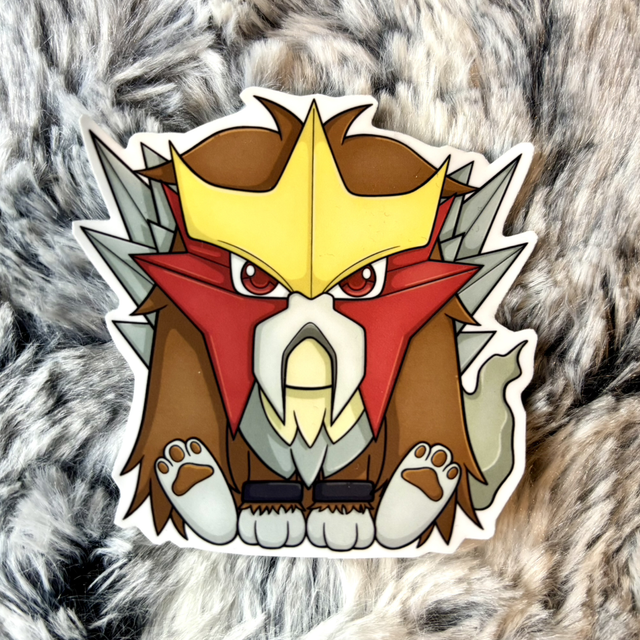 Entei Sticker