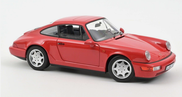 Porsche 911 964 Carrera 2 rot Norev 1:18