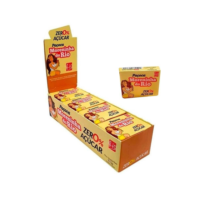 Paçoca quadrada zero 126 gr- Rio