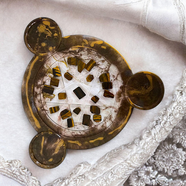 Plateau YZALYS | TIGRINA – Oeil de tigre