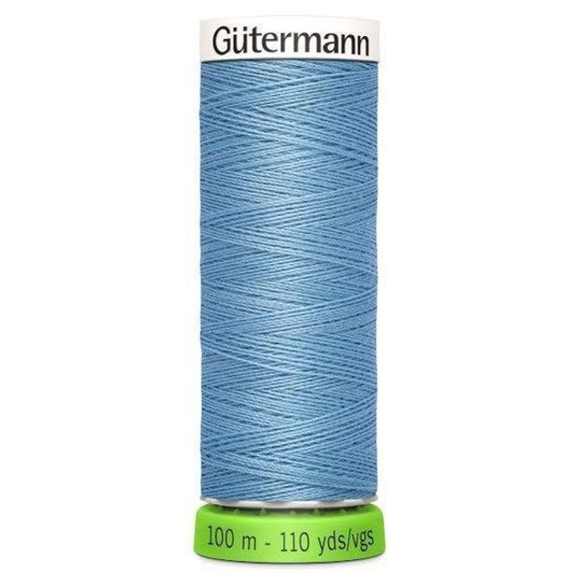 Gutermann Sew All Recycled rPET Thread 100m 143 - sky blue