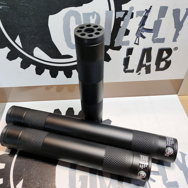 Repliche silenziatori in alluminio by Grizzly Lab Softair