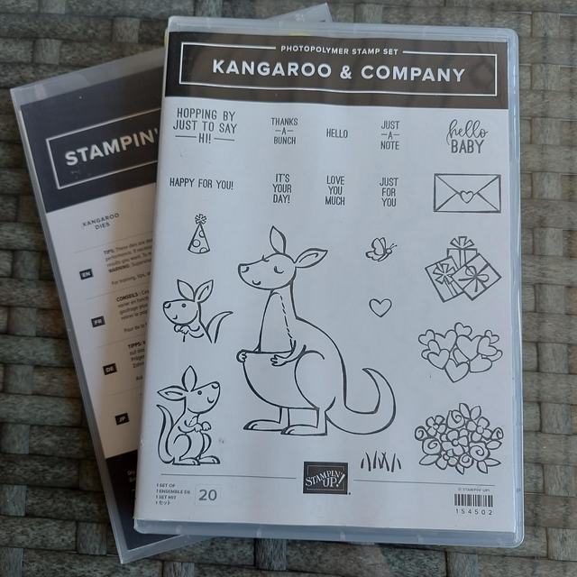 Kangaroo &amp; company stamp &amp; die bundle