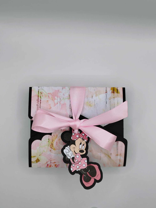 Boîte cadeau thème "Minnie rose 2"