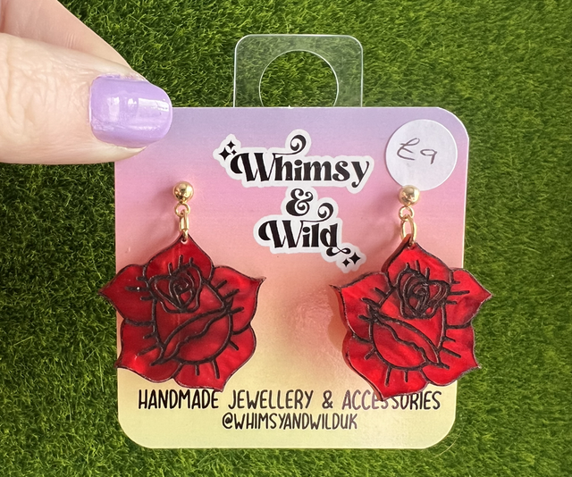 Blood Red Roses 🌹 