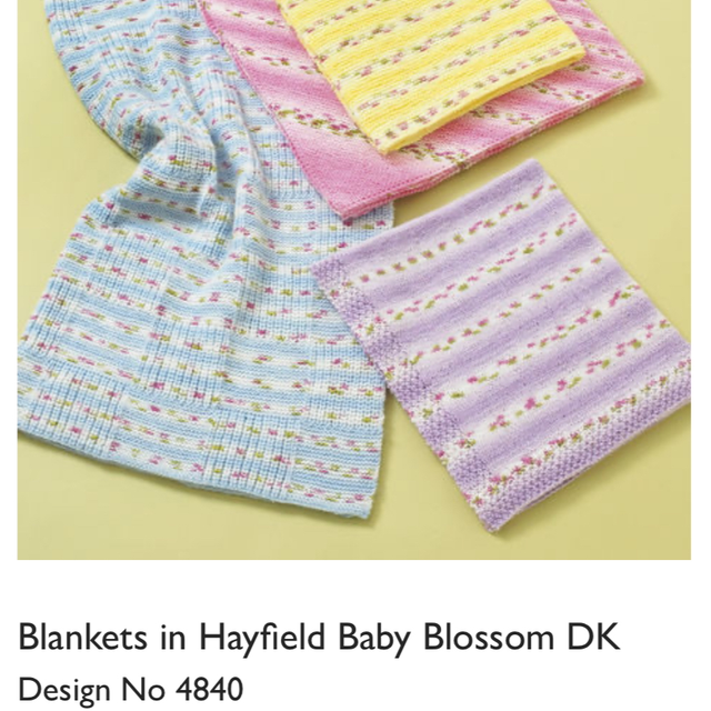 Baby Blossom DK Pattern 4840