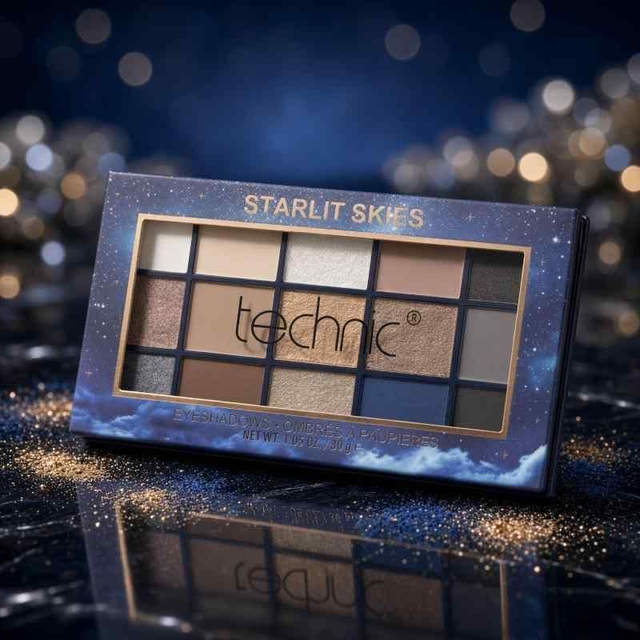 Technic Eyeshadow Palette – Starlit Skies | Eye Makeup