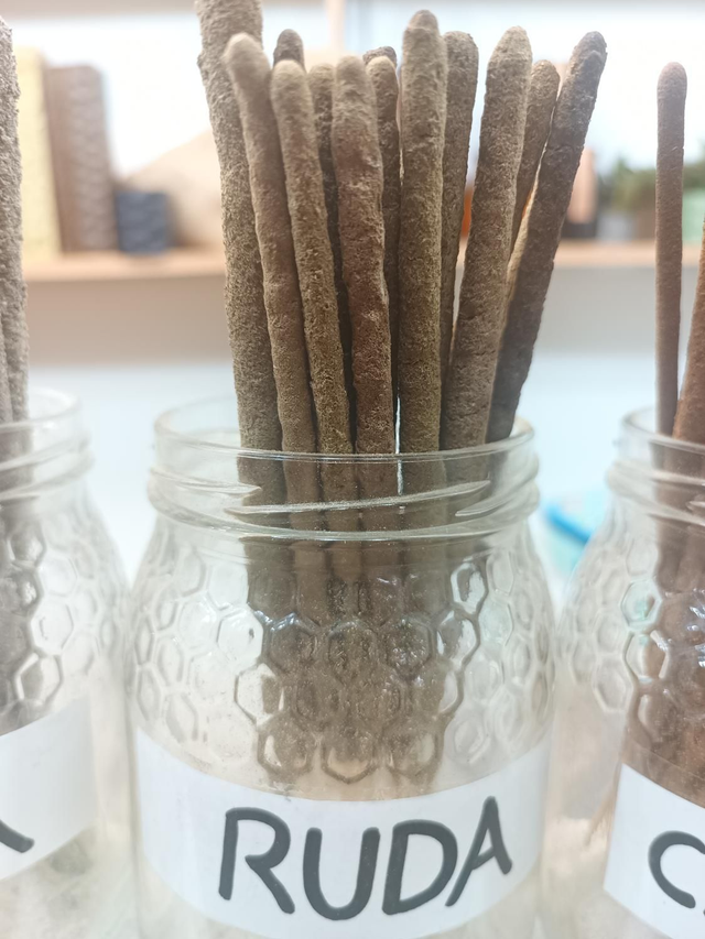 Incienso de ruda artesano 
