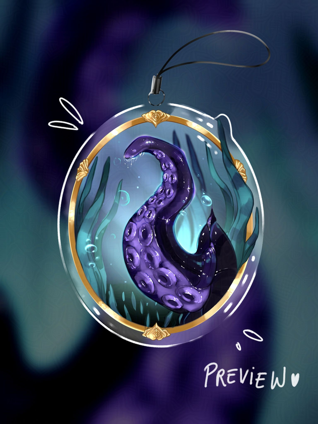 R18 Tentacle - Phone Charm 