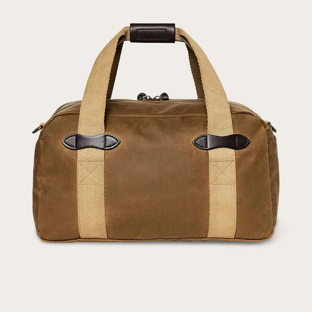 Filson Tin Cloth Small Duffle Bag Dark Tan