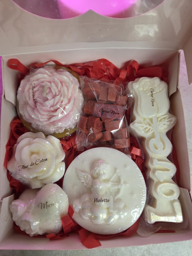 Boîte cœur découverte