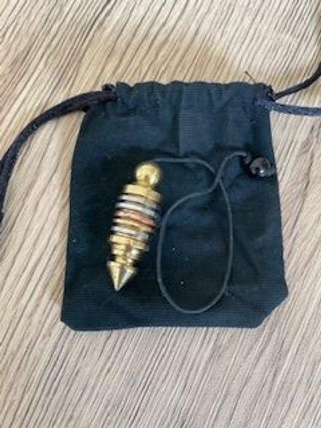 Pendule sept metaux 4 cm 40 Gr