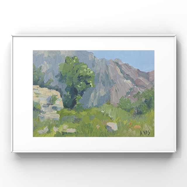 Randonnée en Corse - étude 