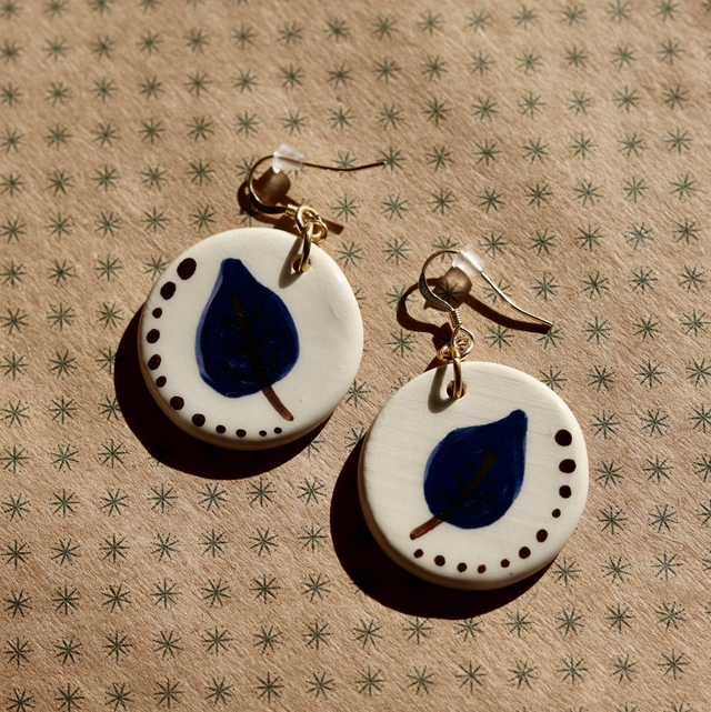 Boucles d’oreilles en céramique