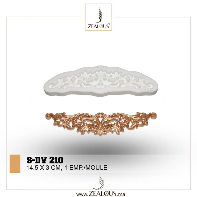 S-DV210 Cake Chocolate and Fondant Silicon Moulds