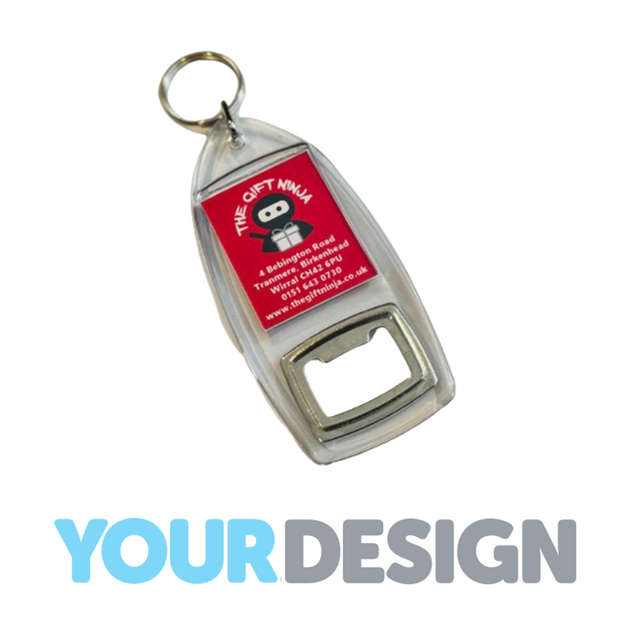 Promotional Bottle Opener Keyrings - R1