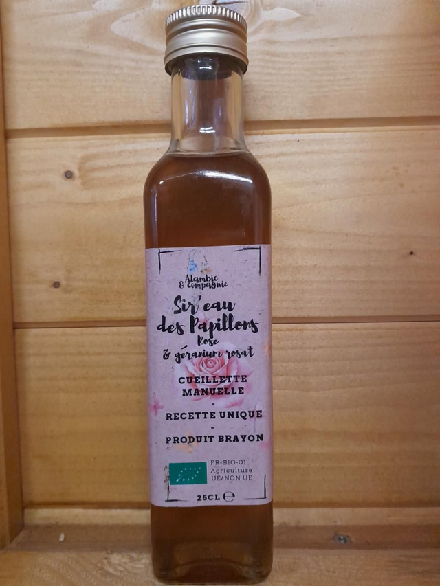 Sir'eau du papillon (rose et géranium rosat)