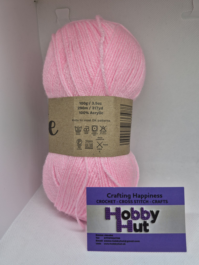Yarnsmiths Create DK - 100g - Candyfloss Pink
