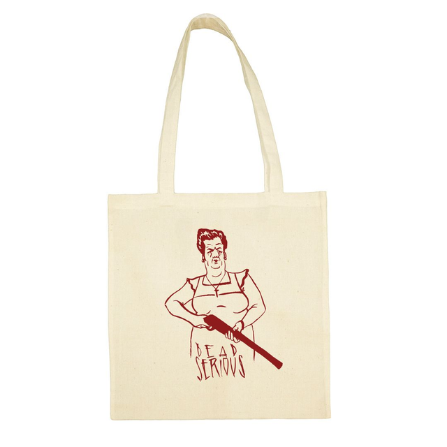 DEAD SERIOUS TOTE BAG 