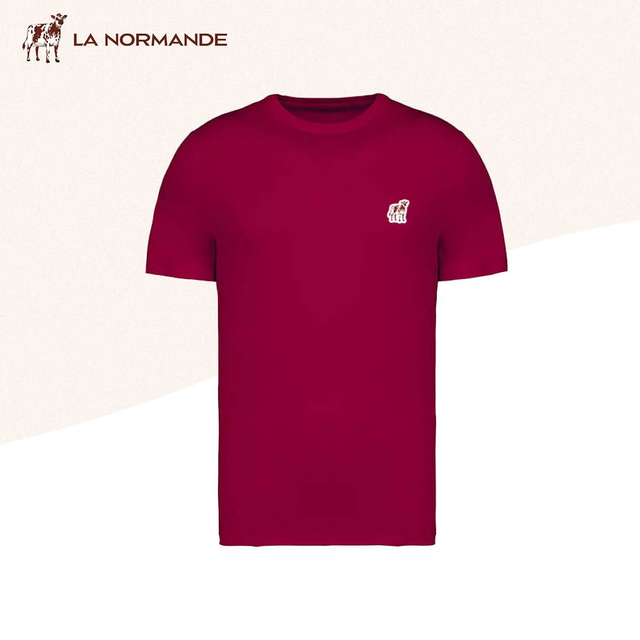 Tee-shirt bordeaux