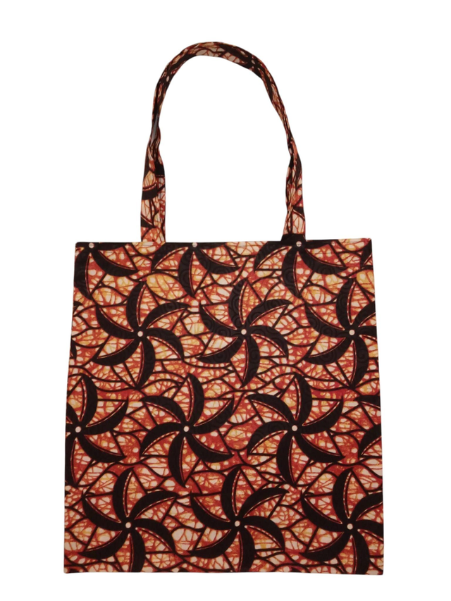 Sac Fourre-Tout en Wax Authentique – Élégance Africaine et Résistance Signée Adamu