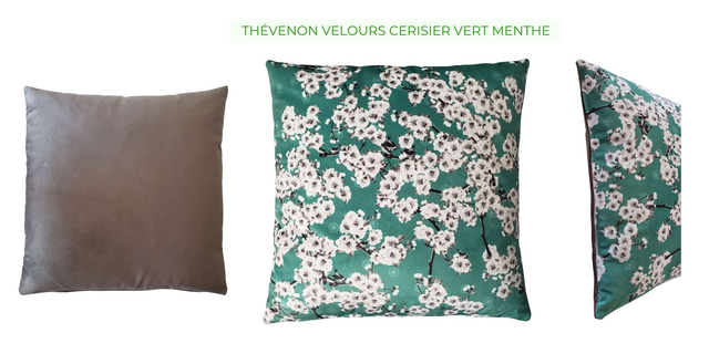 Housse de coussin en tissu velours doux - Tailles et motifs divers