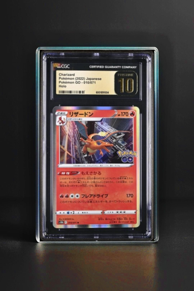 CHARIZARD , 2022 POKEMON GO JP ,  (PRISTINE  10 ) [CGC 10]