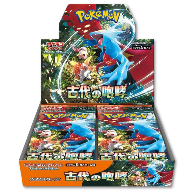 Pokémon TCG: Ancient Roar Booster Box (sv4K) Japanese