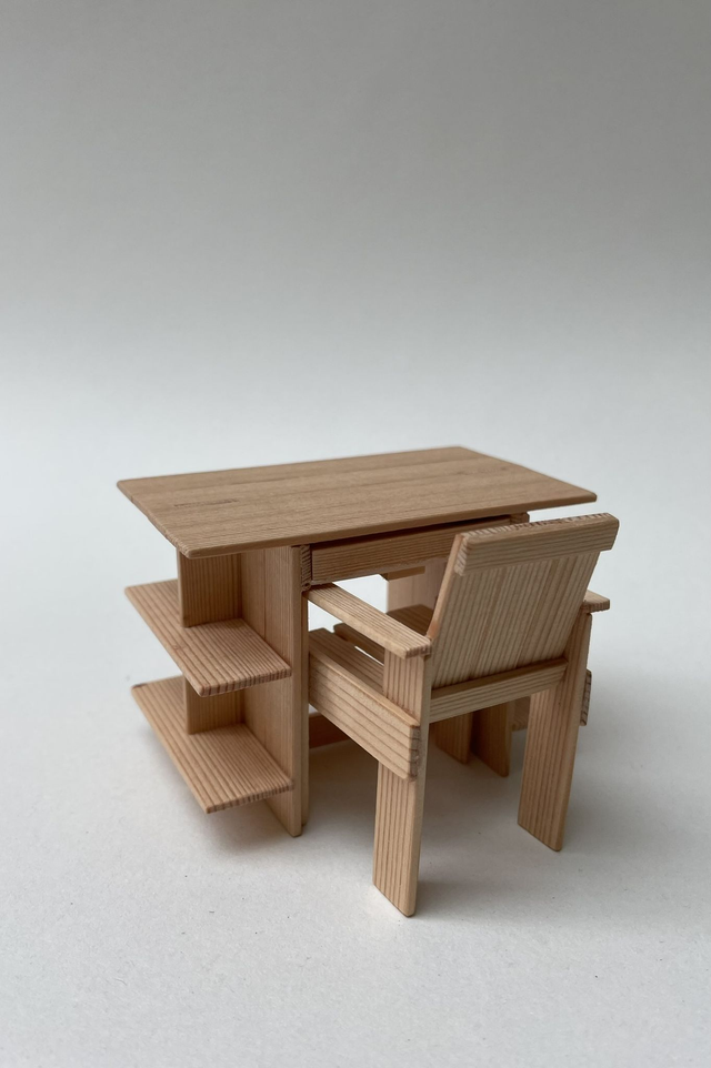 Crate Desk and Chair