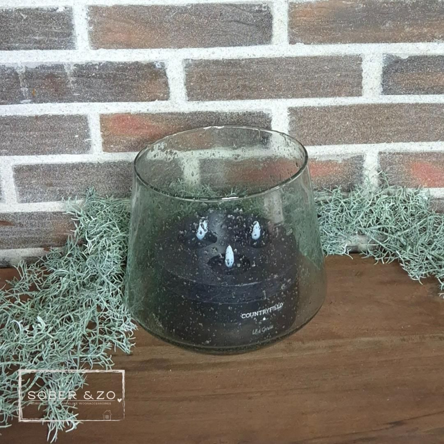 Glazen pot/vaas L