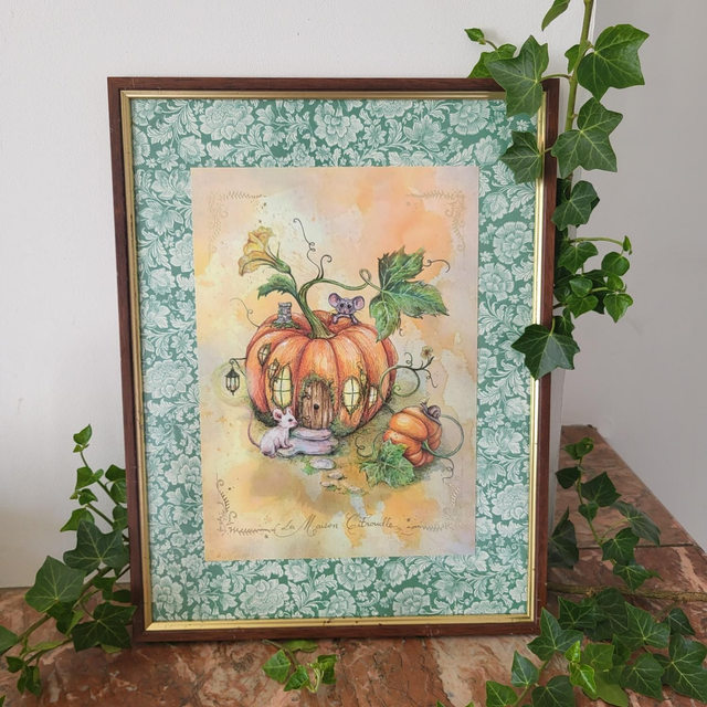Très cadre &quot;La Maison Citrouille&quot;