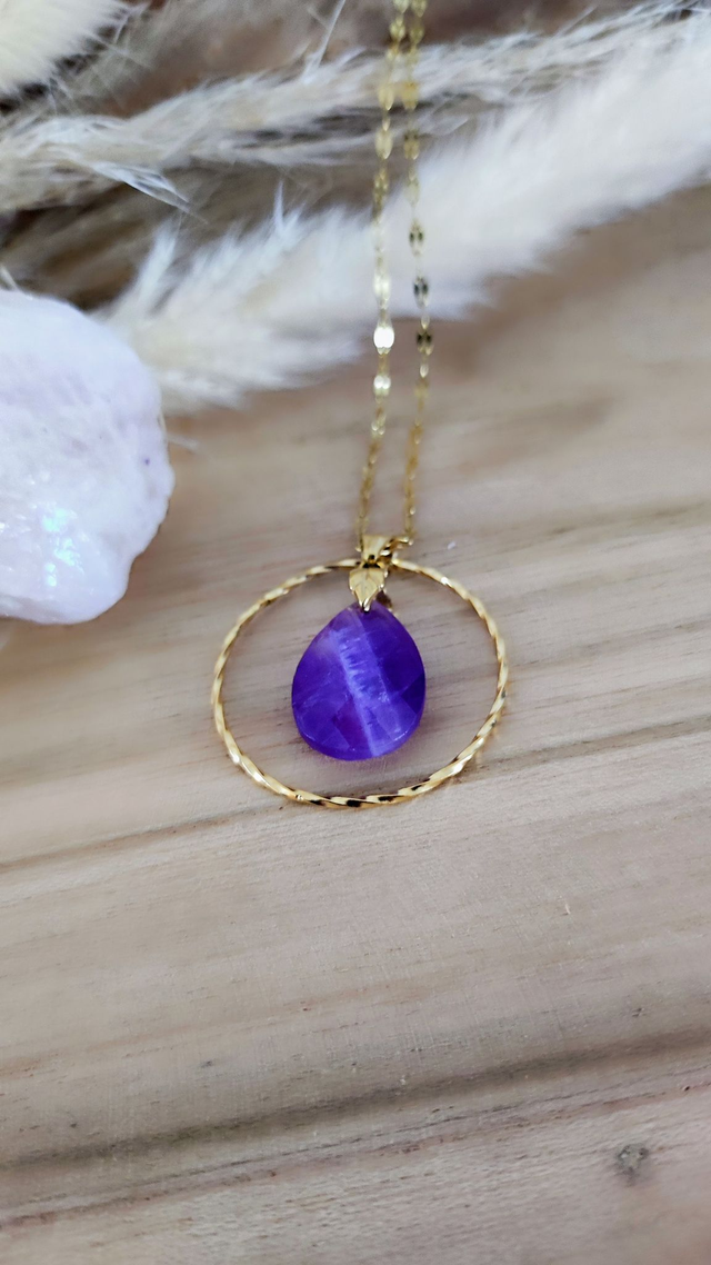 Collier "Évidence" Améthyste