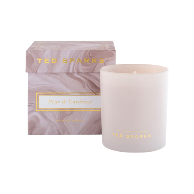 Geurkaars Ted Sparks - Demi - Pear &amp; Gardenia