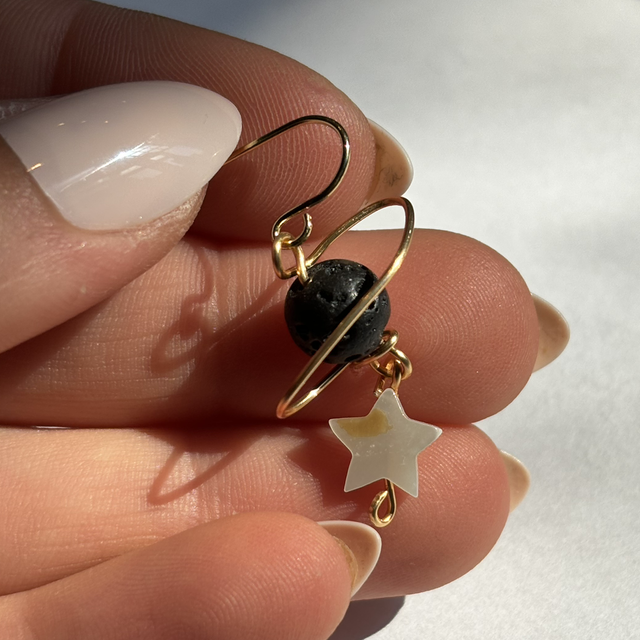 Saturn Earrings