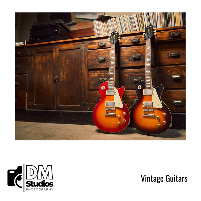 Vintage Guitar Photography