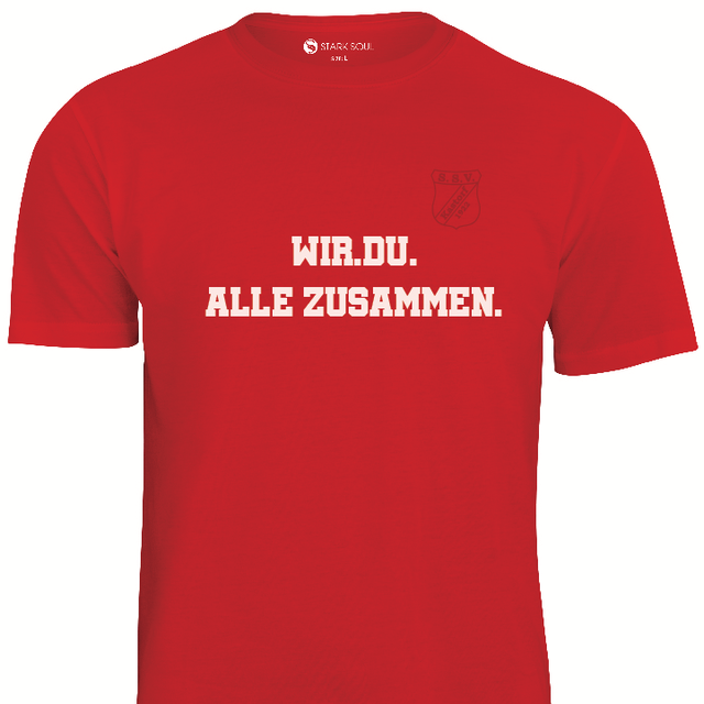 zz_Wir.Du.Alle Zusammen. Shirt (rot)