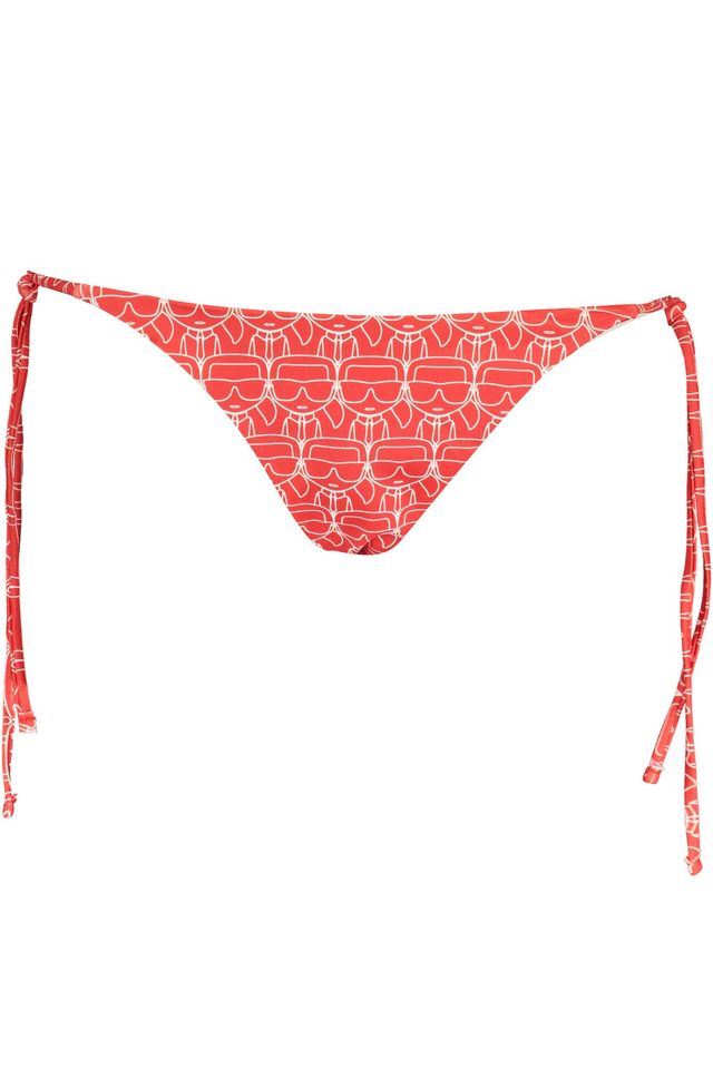 KARL LAGERFELD BEACHWEAR COSTUME PARTE SOTTO DONNA ROSSO