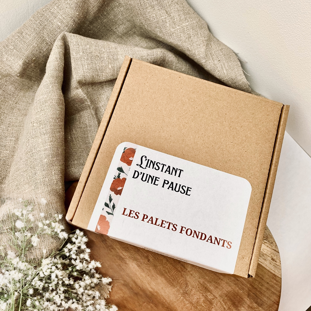 Fondant parfumé - Coffret personnalisé de 9