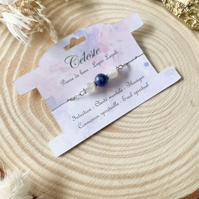 Bracelet vertus Céleste 