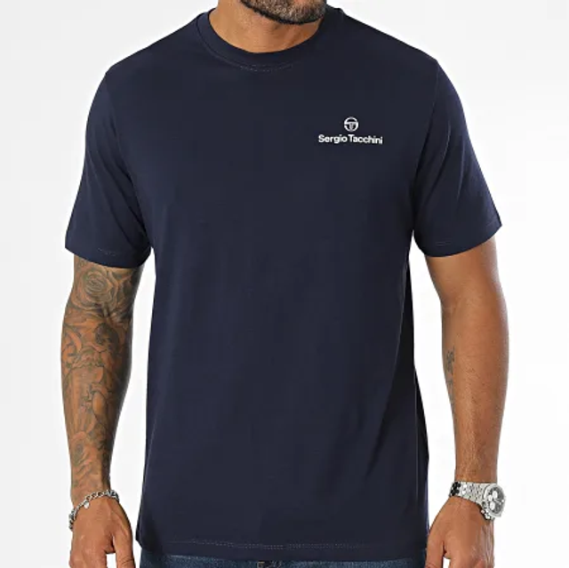 T-shirt Sergio Tacchini Bleu marine 