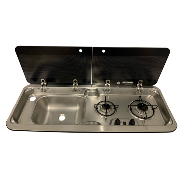 LAVANDA TWIN HOB SINK LH