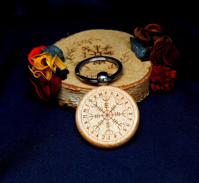 Porte-clés Heaume (Aegishjalmur)