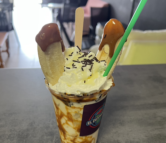 Granizado de banano EL MONKEY🙊🍌