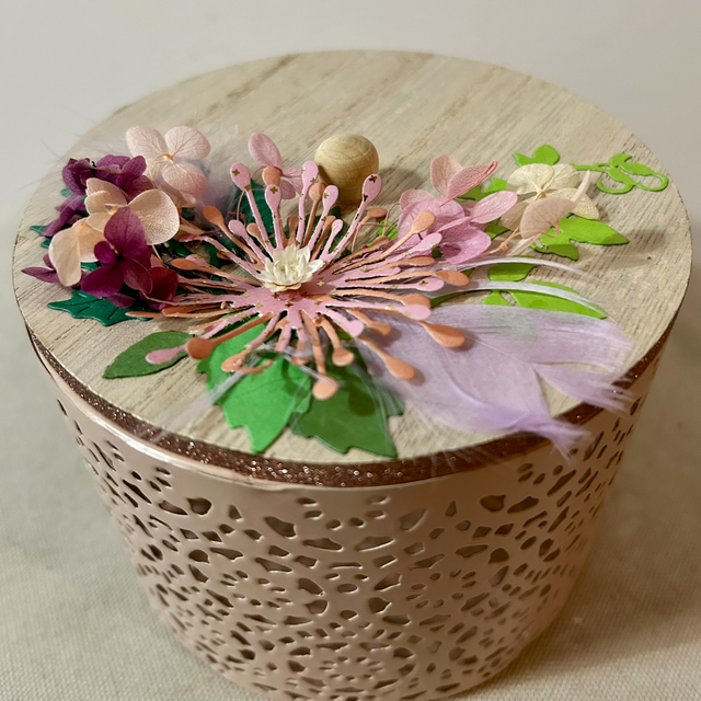 Boite Métal + bougie