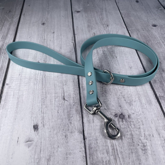 Dusty Turquoise Waterproof BioThane® Lead